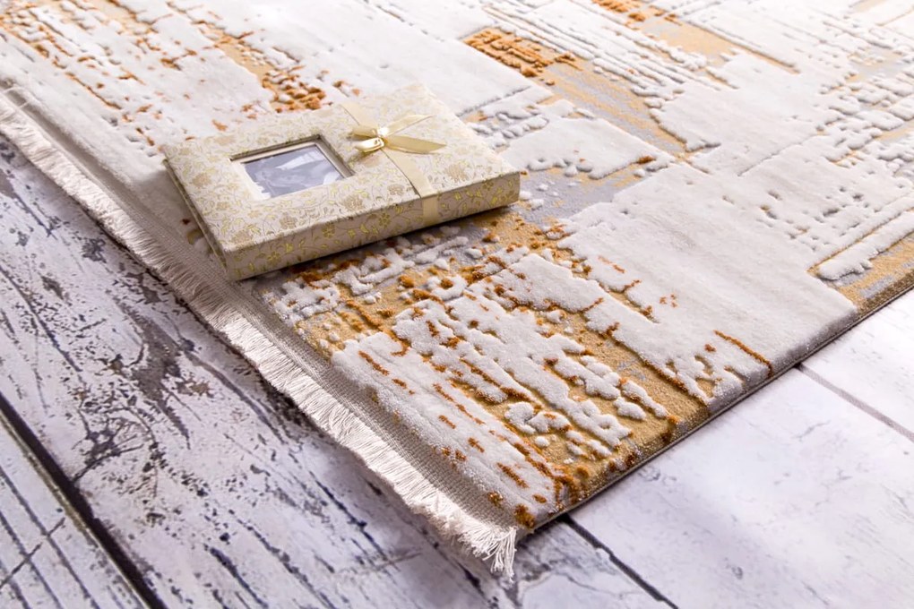 Dywan akrylowy Experience Marmur Terra 80 cm x 300 cm