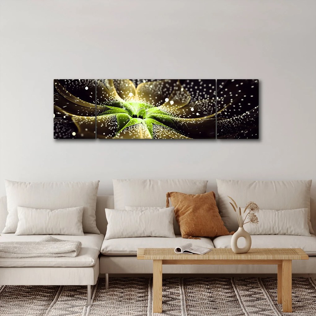 Obraz - Szczegół kwiatu (170x50 cm)