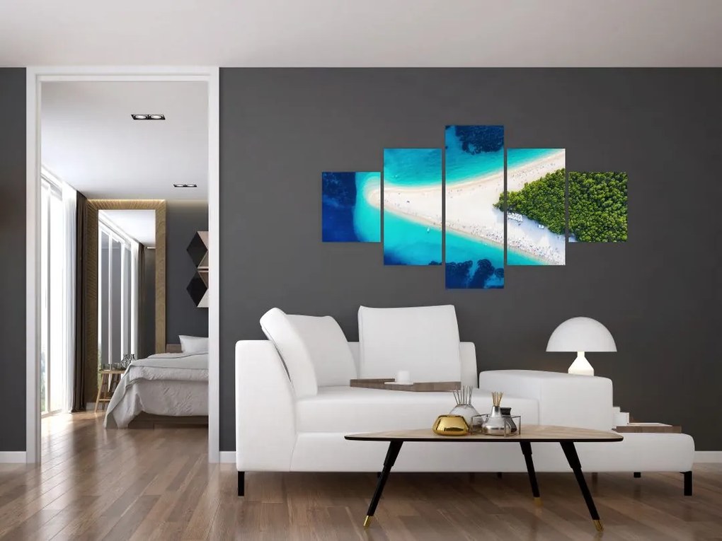 Obraz - Ostrav Hvar, Chorwacja (125x70 cm)