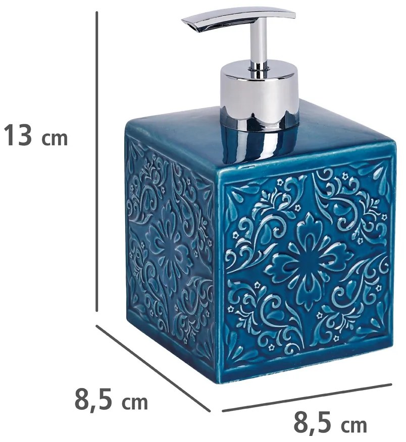 Dozownik do mydła CORDOBA DARK BLUE - 500 ml, WENKO