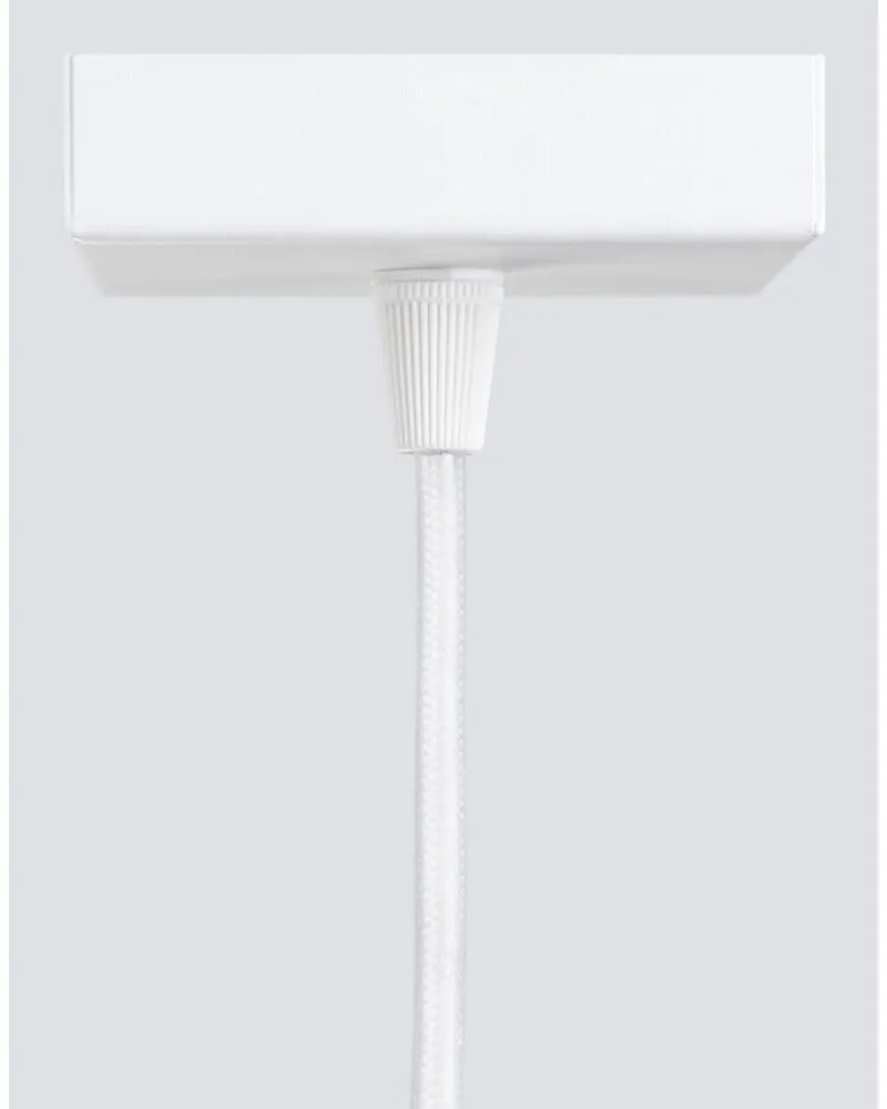 Biała lampa wisząca Gleam – Sollux