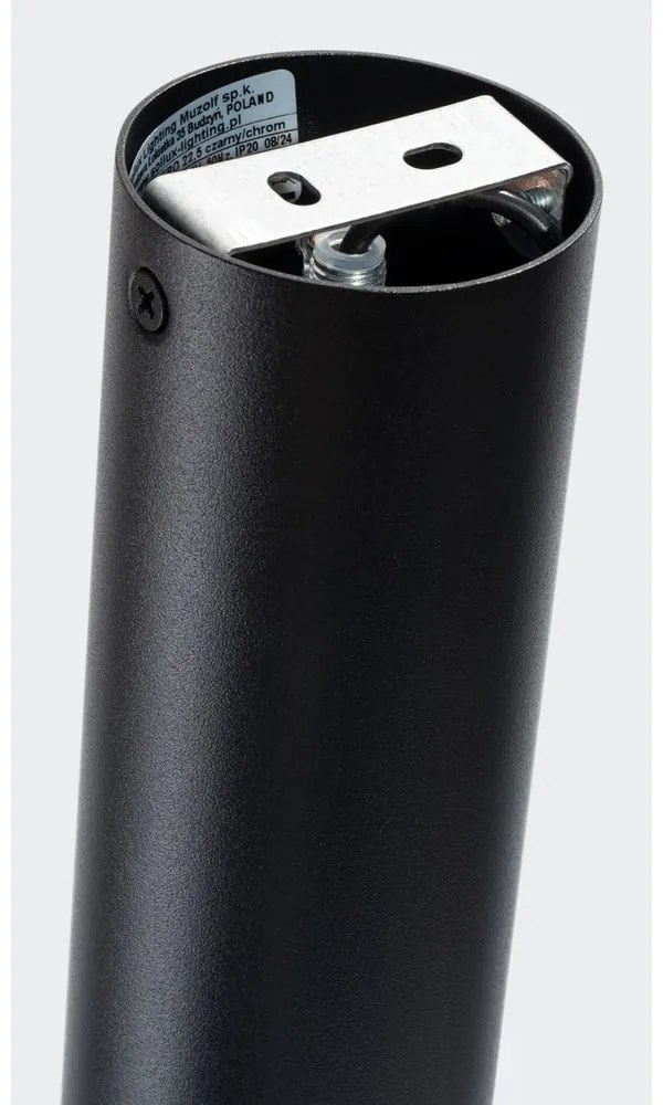 Lampa sufitowa w czarno-srebrnym kolorze Crown – Sollux