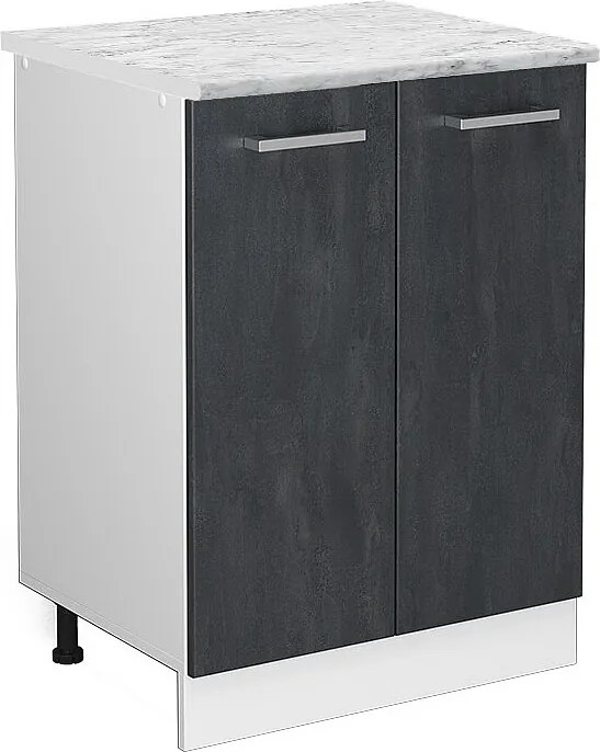 Szafki kuchenne czarny beton 60x60x81.6 r-line