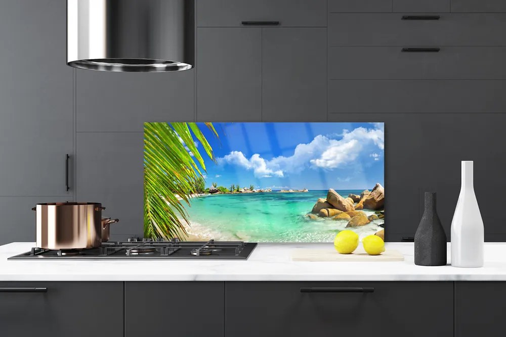 Panel Szklany Skaliste Wybrzeże nad Oceanem