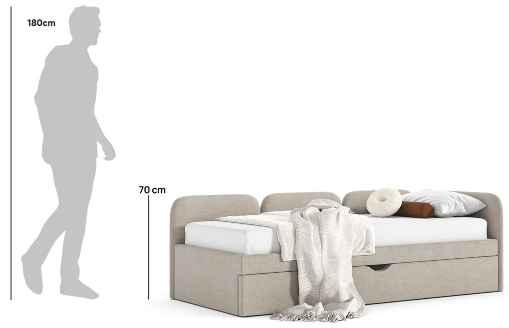 Łóżko Toni z szufladą