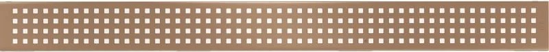Mexen Flat M08 maskownica do odpływu liniowego 50 cm, miedź szczotkowana - 1C25050