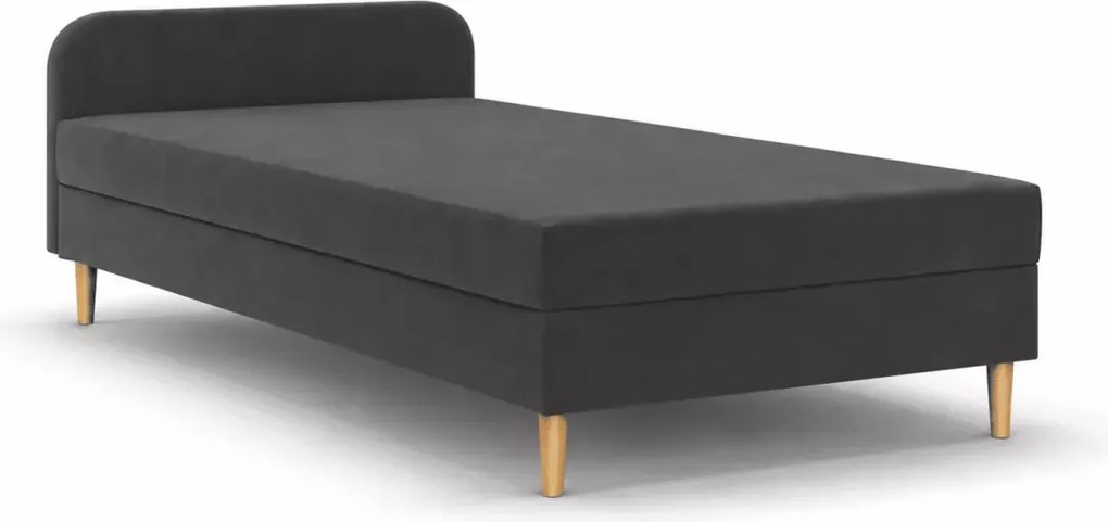 Łóżko kontynentalne Peggie 80x200 / 90x200 / 120x200 z wbudowanym materacem bonellowym
