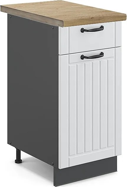 Szafka dolna do kuchni biały domek wiejski 40x60x82 fame-line