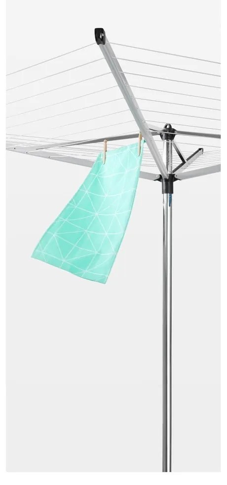 Ogrodowa suszarka na pranie w kolorze srebra 50 m Topspinner – Brabantia