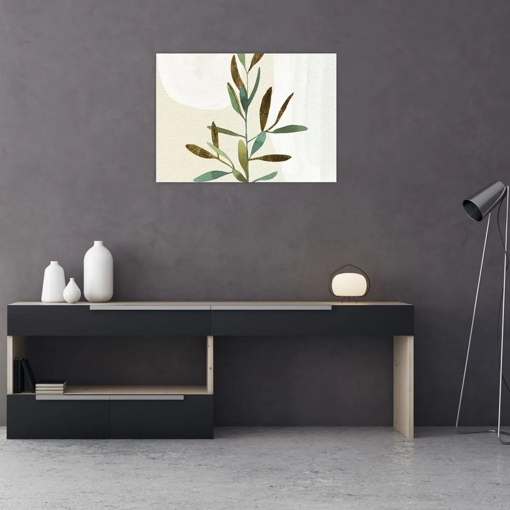 Obraz - Gałąź akwareli N⁰2 (70x50 cm)