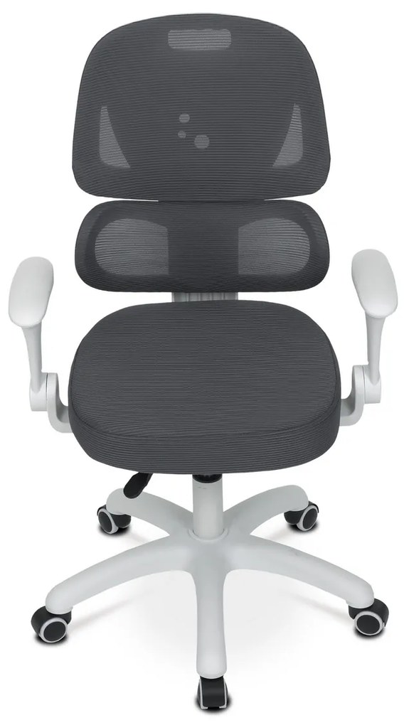 Autronic KA-K1063 GREY Krzesło biurowe, szare