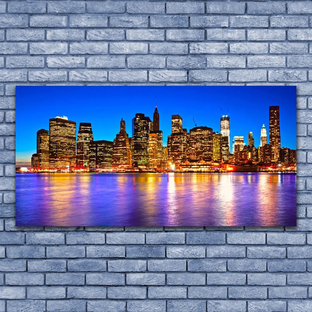 Fotoobraz na płótnie Panorama Miejskiej Metropolii