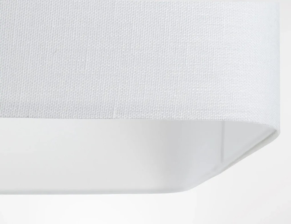 Lampa wisząca KWADRO LEN 008-40w30 biała BPS KONCEPT