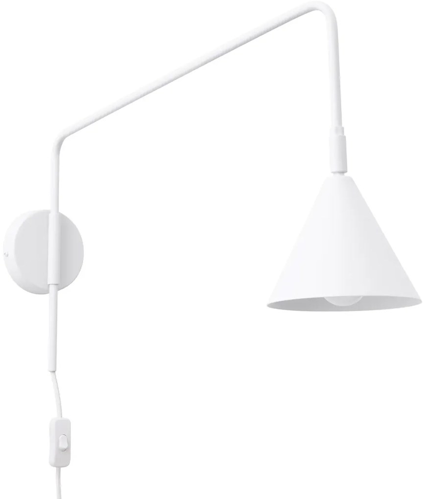 Kinkiet NOX biały SOLLUX  LIGHTING