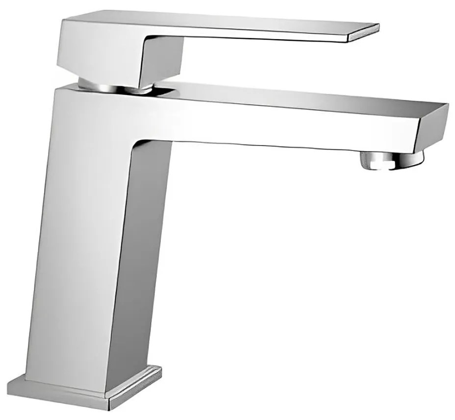 Aqualine - Kran do umywalki RITMO chrom błyszczący