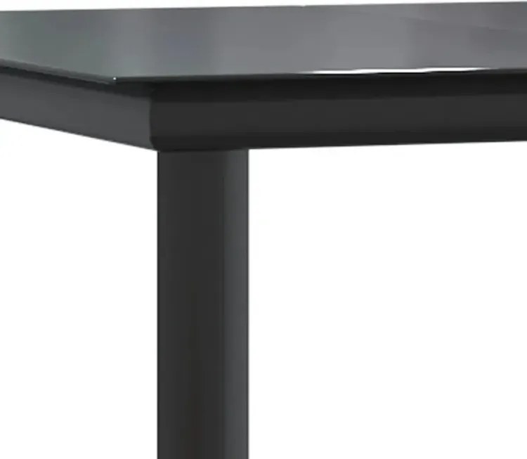 Czarny ogrodowy zestaw z siateczkowej tkaniny F6-G63