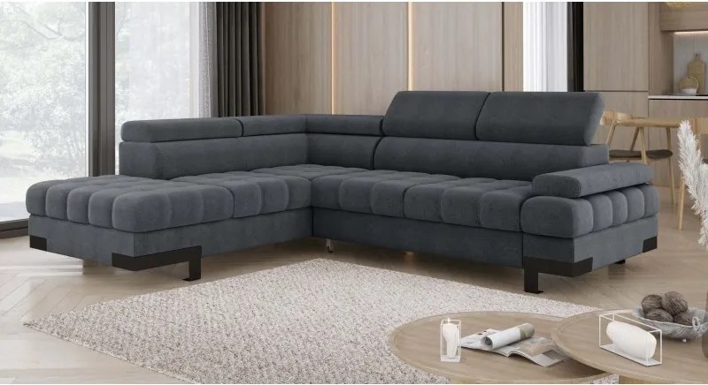 Narożnik SELVA L z funkcją spania i pojemnikiem WERSAL