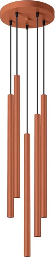 Nowoczesna lampa wisząca w kolorze ochra - M088 B6-K18