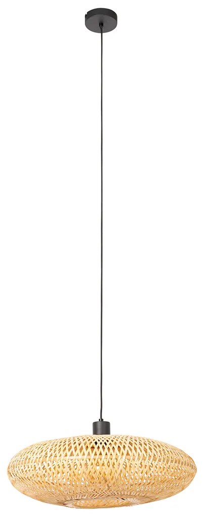 Orientalna lampa wisząca z bambusa 50 cm - OstravaKolonialny Oswietlenie wewnetrzne