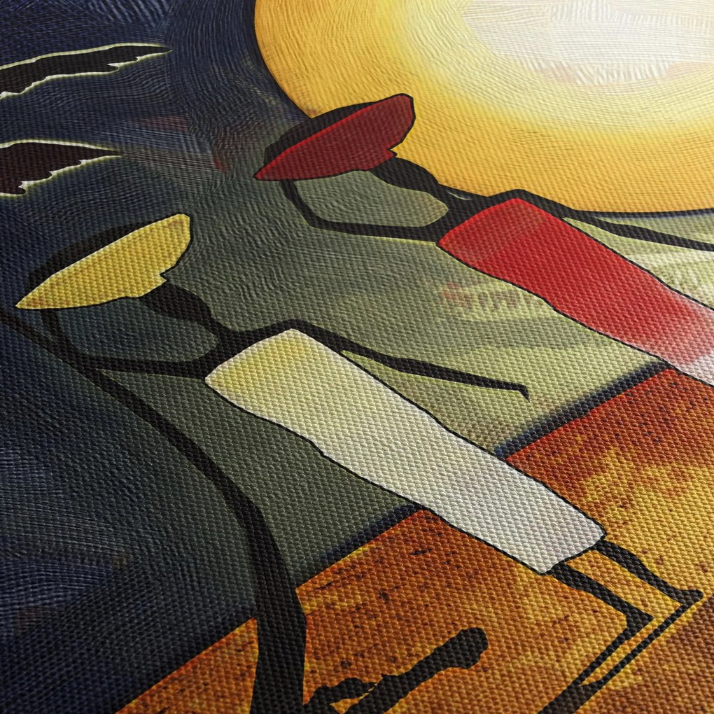 Obraz starożytnego obrazu (70x50 cm)