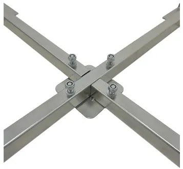 Stojak ocynkowany + adapter do markizy 65 mm - do użytku wewnętrznego