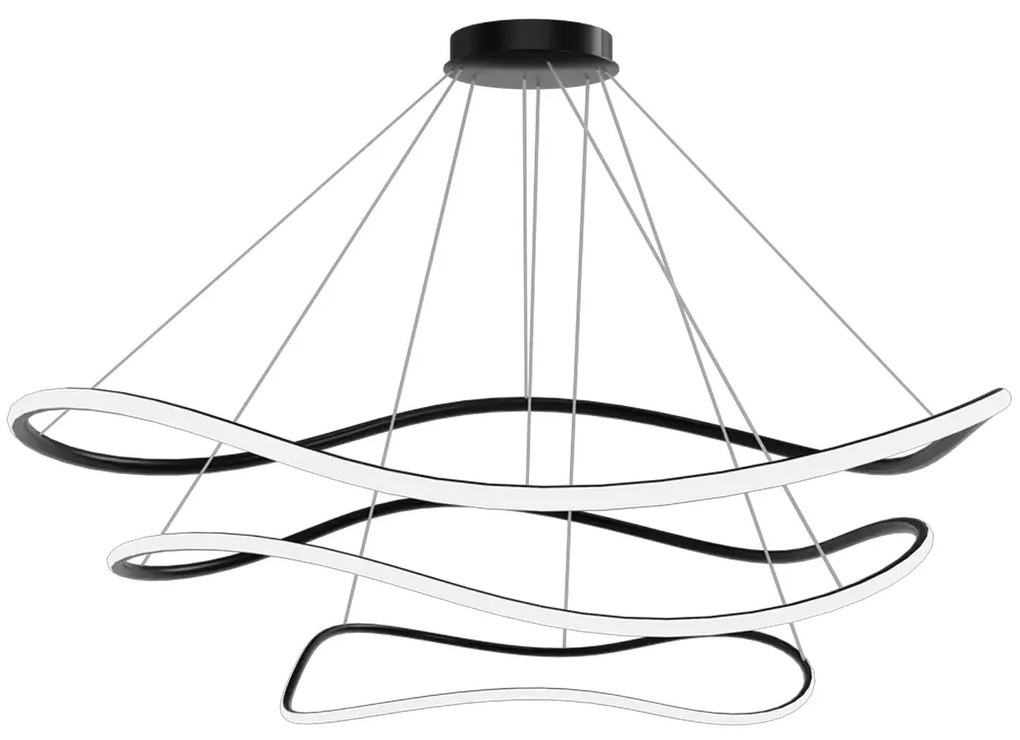 Lampa wisząca LHJ016-CP3 BLACK