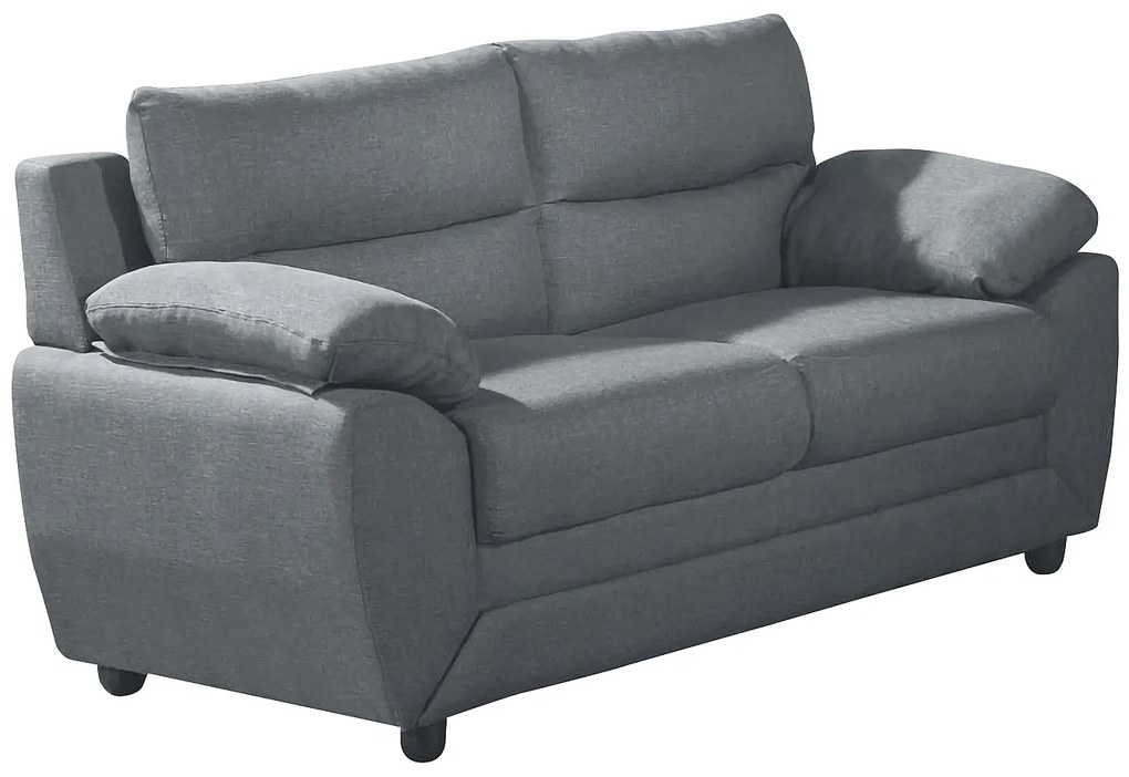 Kanapa 2-osobowa MANOA z tkaniny - Antracytowy