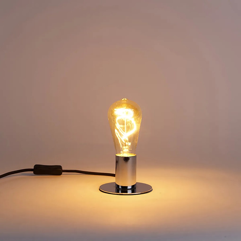 Zestaw 3 żarówek LED E27 ściemnianych spiralnych ST64 złoto 4W 270lm 2100K