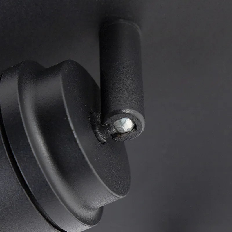 Nowoczesny reflektor łazienkowy czarny 2-światła IP44 - Ducha