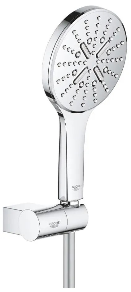 GROHE 26580000 - Zestaw słuchawki prysznicowej RAINSHOWER SMARTACTIVE 130 1500 mm chrom
