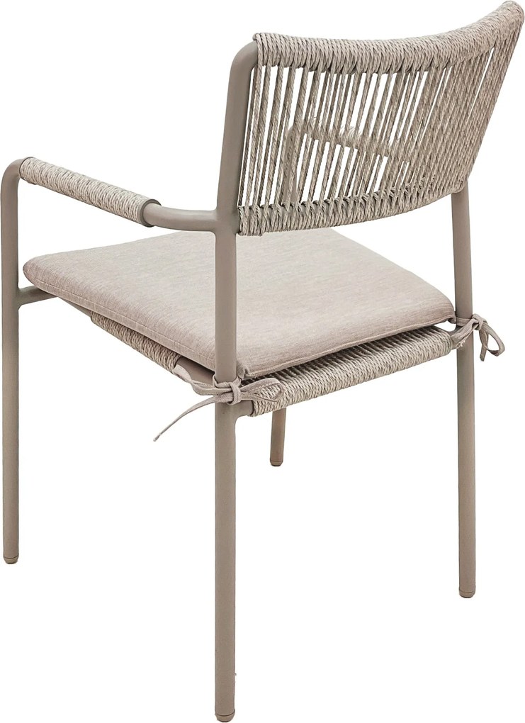 Doppler VELIA sztaplowane krzesło ogrodowe