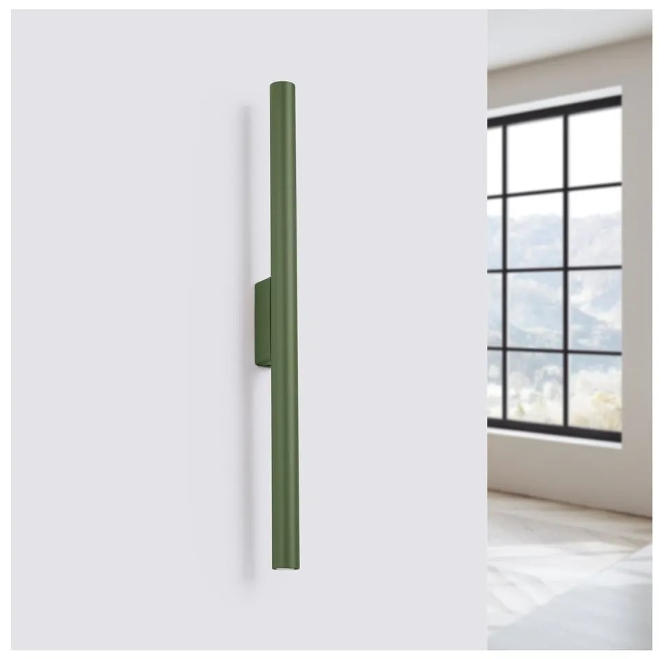 Zielony kinkiet Fideus – Sollux