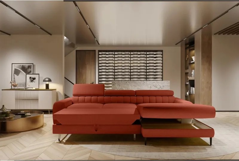 Narożnik NAVAS S z funkcją spania WERSAL