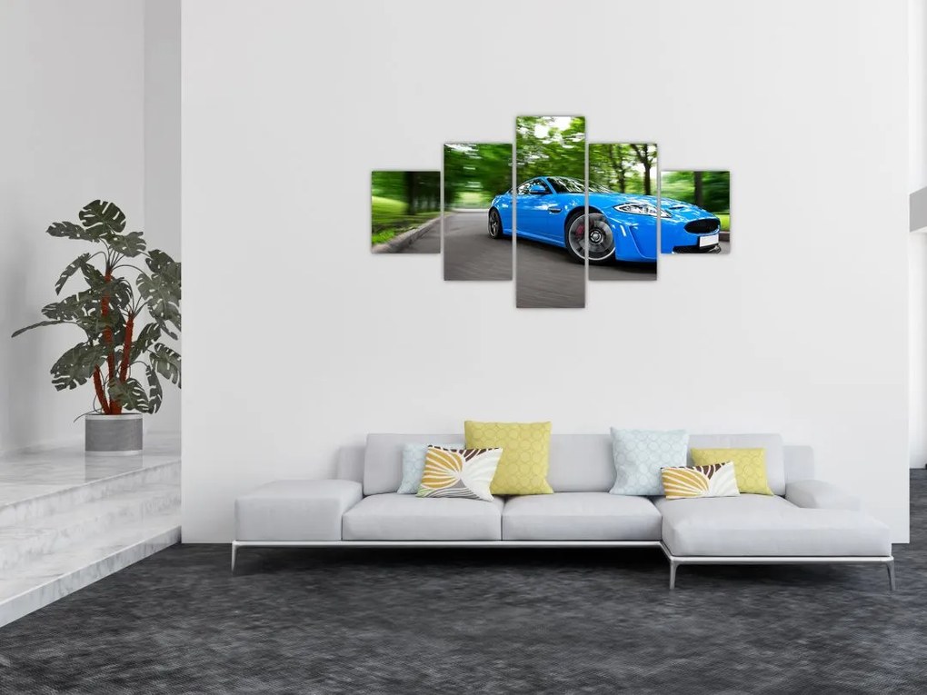 Obraz - Samochód wyścigowy (125x70 cm)