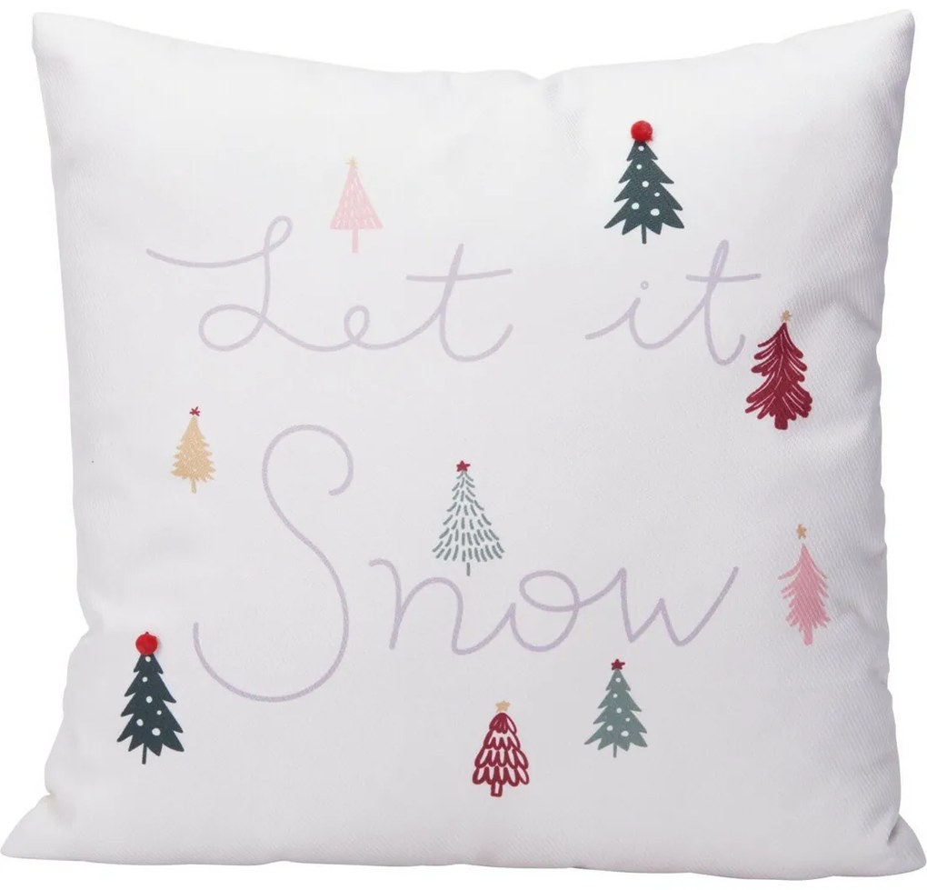 Poduszka Let it snow 45 x 45 cm
