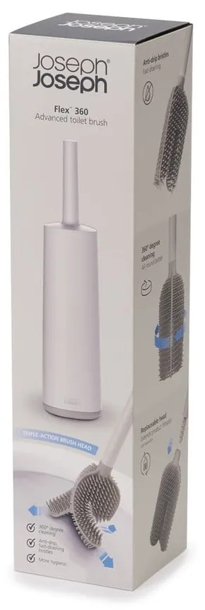 Beżowa szczotka do WC Flex360 – Joseph Joseph
