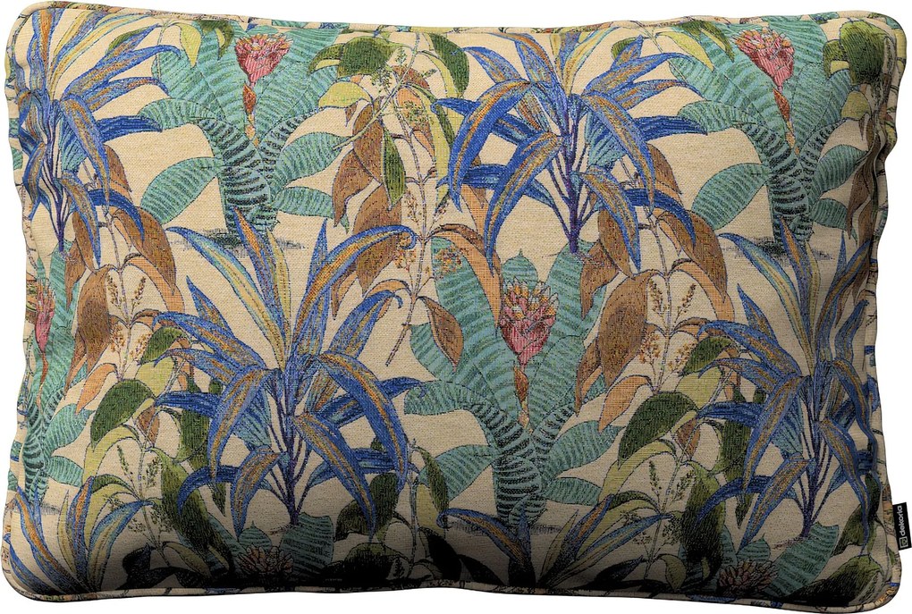 Poszewka Gabi na poduszkę prostokątna kolor wielokolorowy tkanina strukturalna, wzorzysta