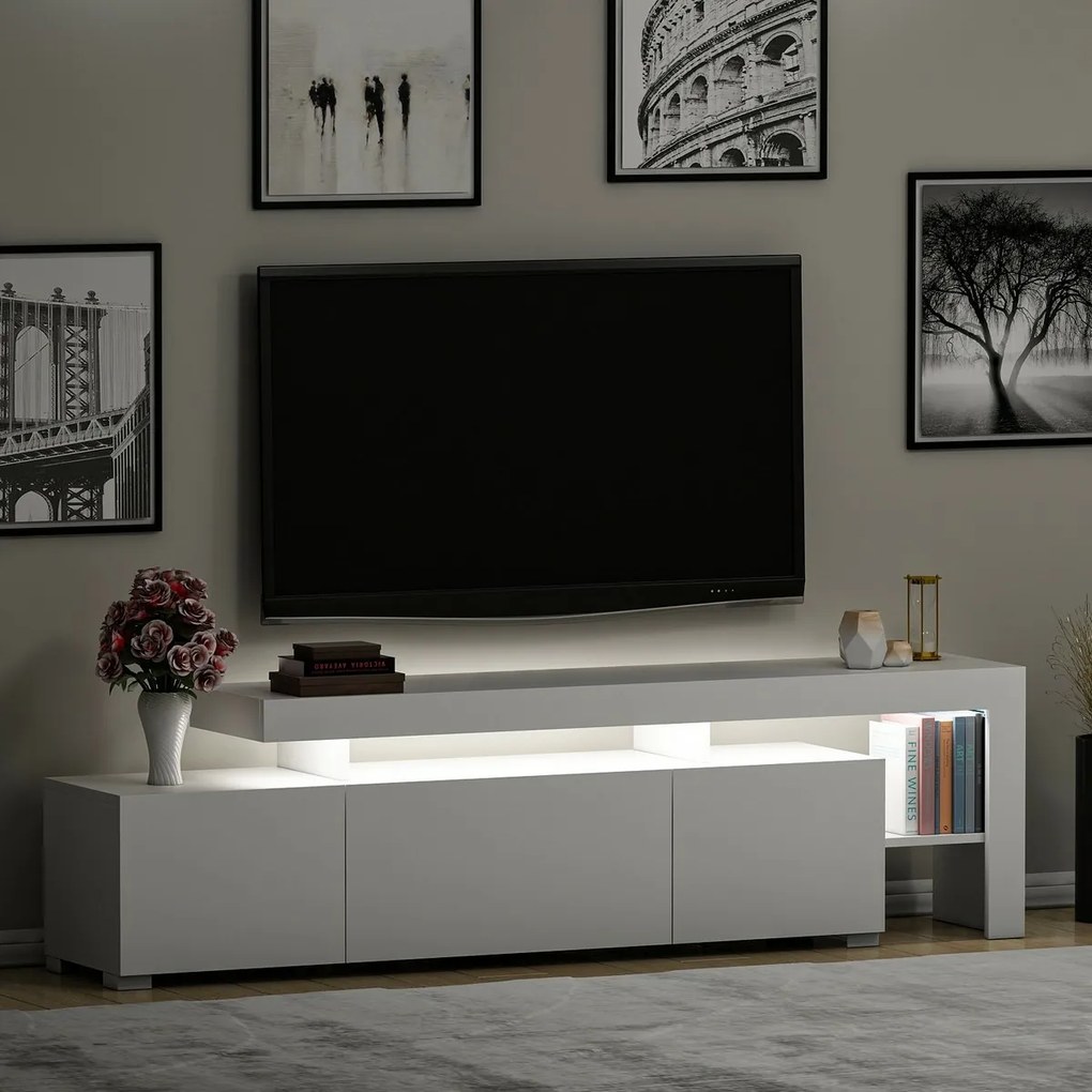 Stolik pod telewizor Beliz White