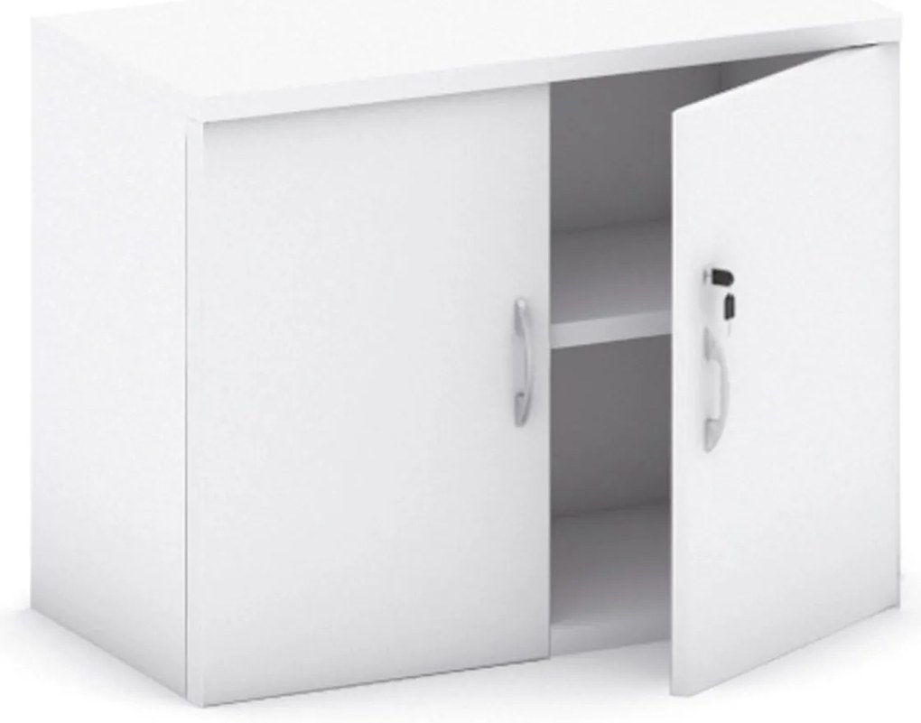 Nadstawka dwudrzwiowa MIRELLI, 800 x 400 x 600 mm, biały