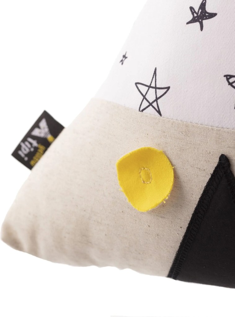 Poduszka Yellow Tipi