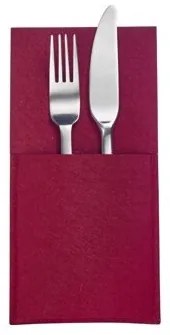 Westmark Zestaw kieszonek na sztućce COZY, 22 x 11 cm, 4 szt., czerwony