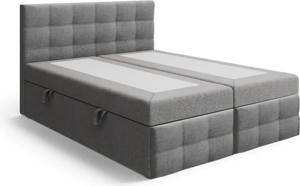 Łóżko kontynentalne Ewora 3 - Powierzchnia spania: 140x200 cm