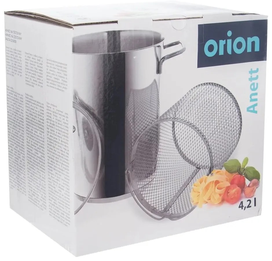 Garnek ze stali nierdzewnej odpowiedni na indukcję 4 l Anett – Orion