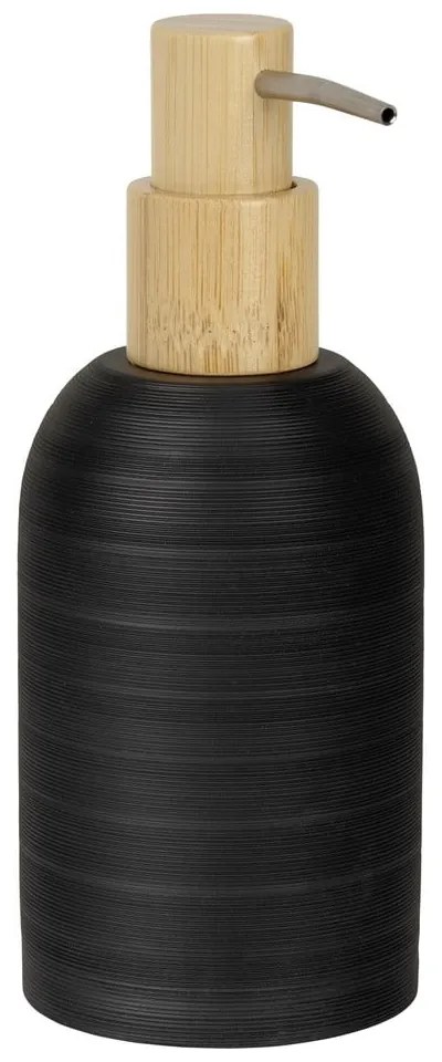 Czarny dozownik do mydła z żywicy polimerowej 250 ml Altavalle – Wenko