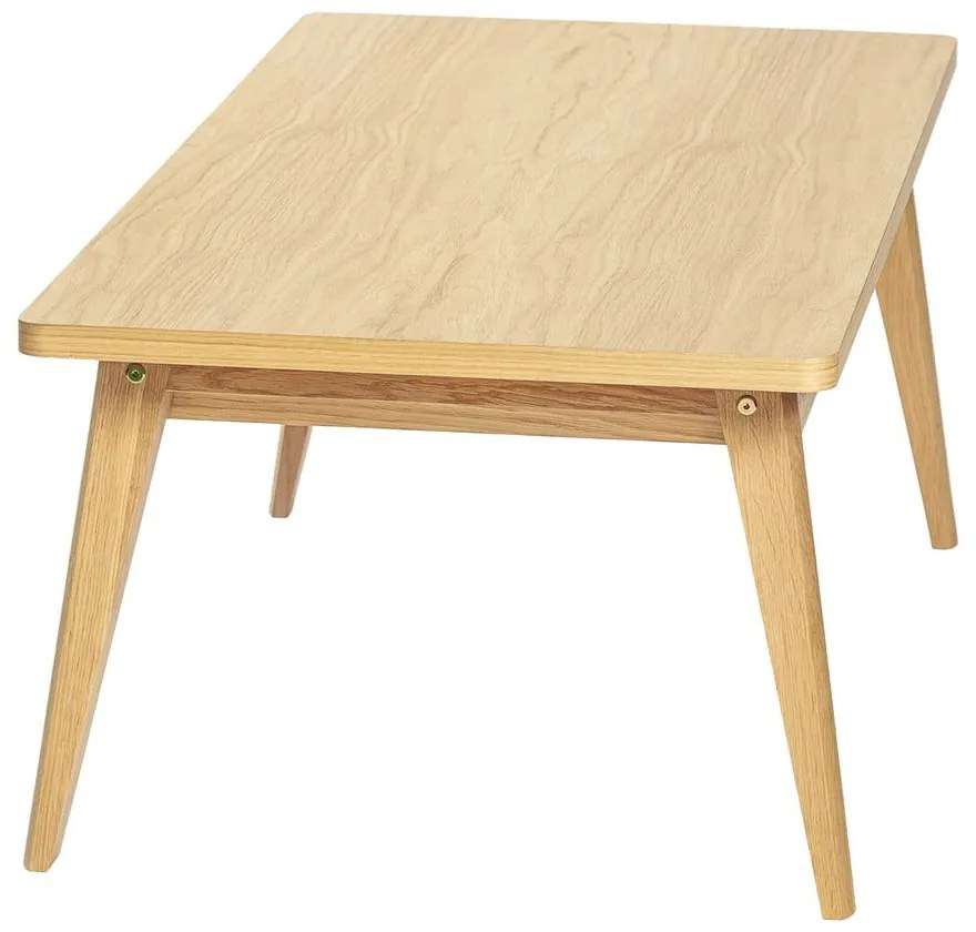 Stolik w dekorze dębu w naturalnym kolorze 60x120 cm Nice – Woodman