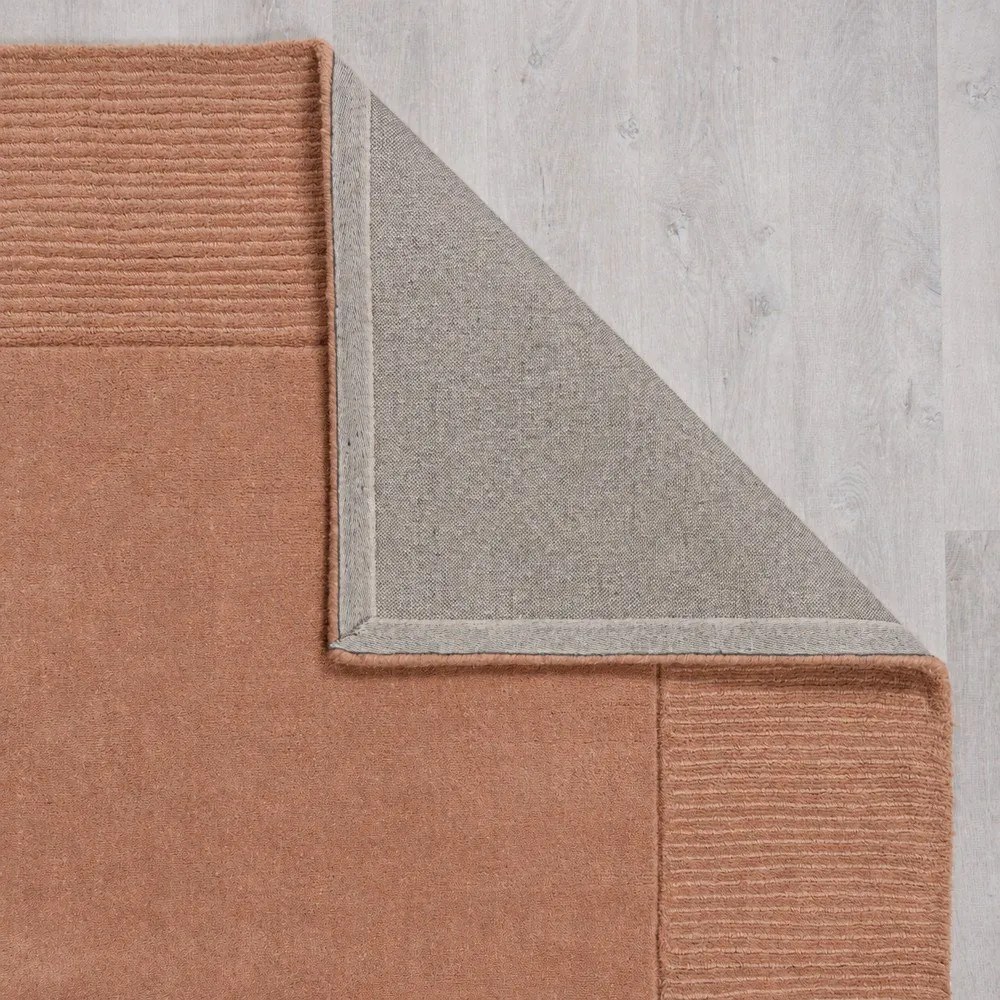 Ceglasty dywan wełniany 160x230 cm – Flair Rugs