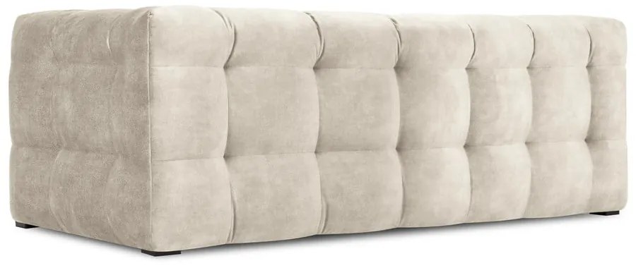 Beżowa aksamitna sofa Windsor &amp; Co Sofas Vesta, 208 cm