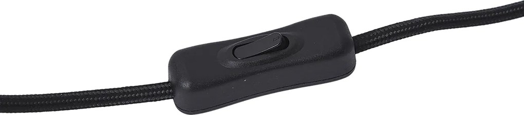 Nowoczesna lampa stołowa czarna ze złotem 1-światłowa - Magno