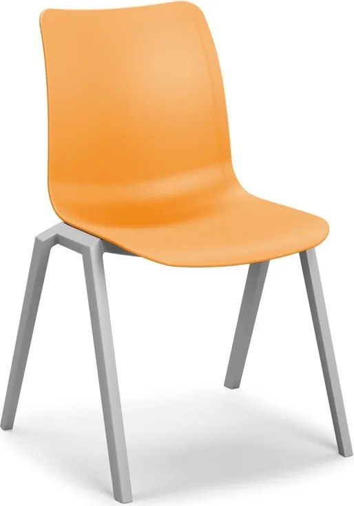 Plastikowe krzesło konferencyjne na nogach Coworker PPL SP40