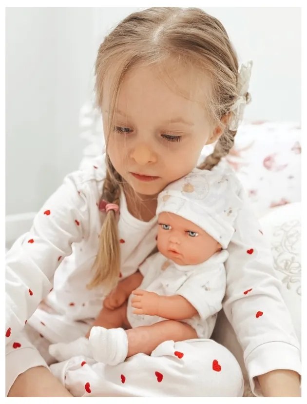 Woopie royal zestaw lalka bobas 30,5 cm + nosidełko różowe